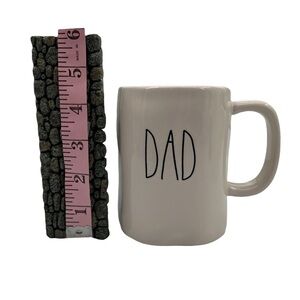 Rae Dunn DAD Ceramic Coffee Mug Tea Cup